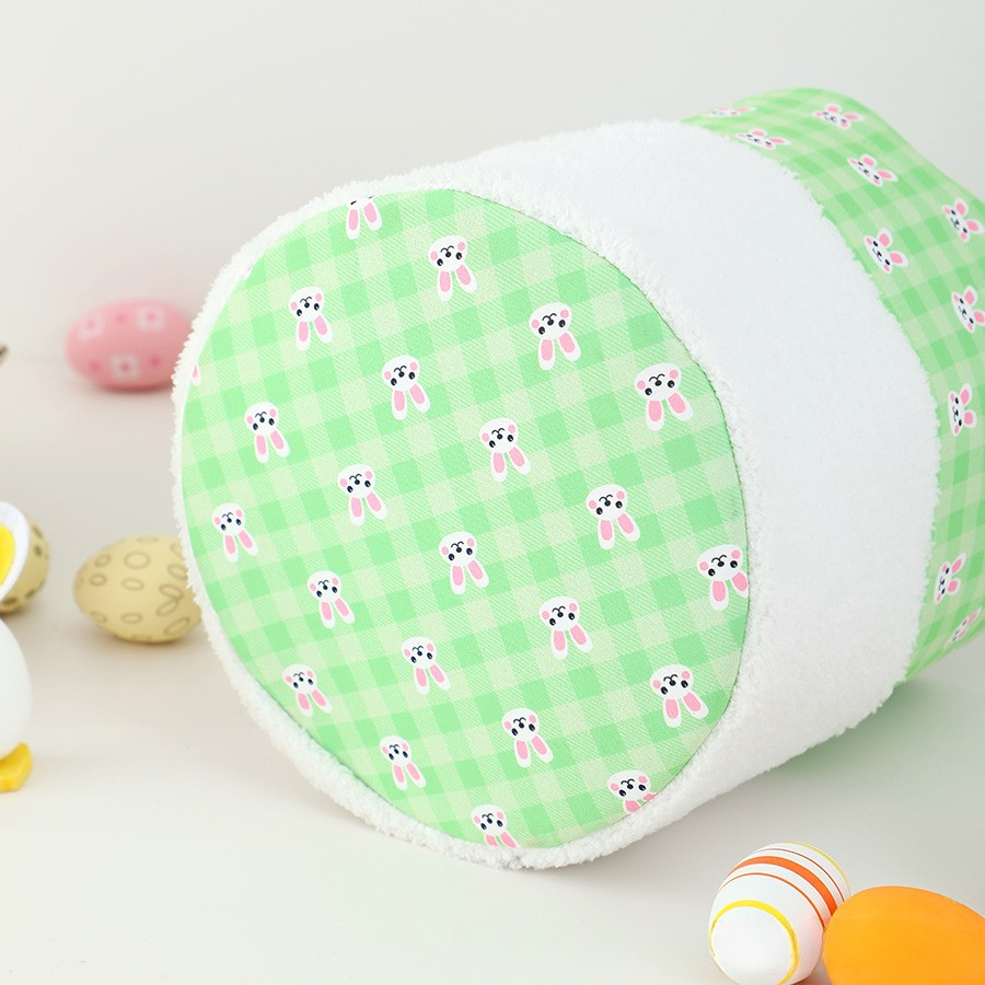 Easter Children'S Rabbit Basket Festive Rabbit Bucket Scene Layout Portable Bucket