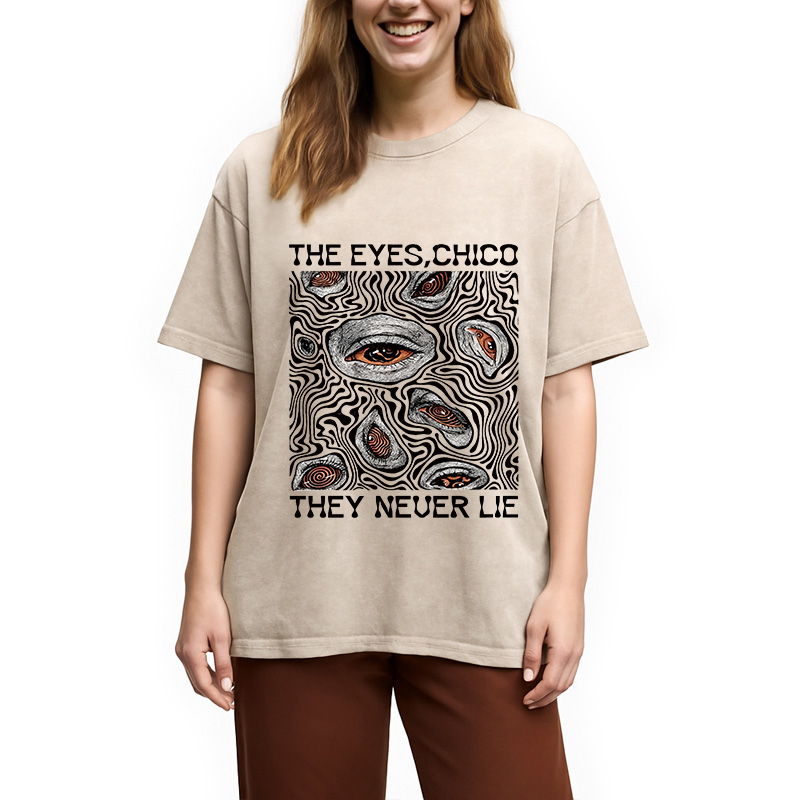 Eyes Don't Lie Washed T-Shirt