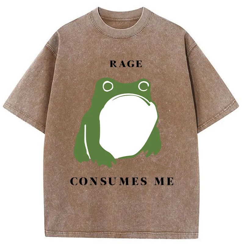 Rage Consumes Me Washed T-Shirt