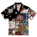 Traditional Japanese Elements Aloha Hawaiian Shirt