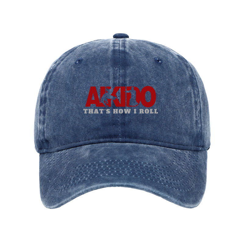 Japanese Aikido Washed Cap