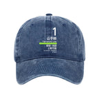 Tokyo Yamanote Line Platform Sign Washed Cap