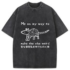 Making The Vibe Weird Washed T-Shirt