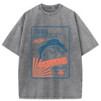 Tsukiji Fish Market Tokyo Japan Washed T-Shirt