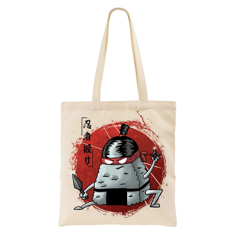 Rice Ball Ninja Tote Bag