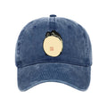Grumpy Frog Japanese Washed Cap