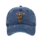 Terrifying And Disgusting Skull Washed Cap