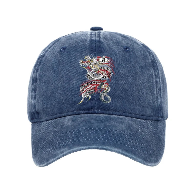 Dragon of Dojima Washed Cap