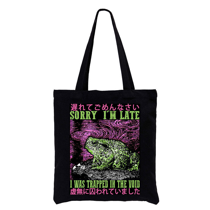 Frogs Trapped In The Void Tote Bag