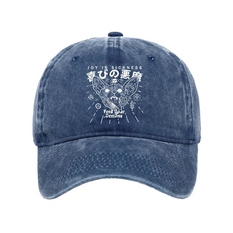 Joy Is Sickness Washed Cap