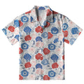 Vibrant Floral Aloha Hawaiian Shirt