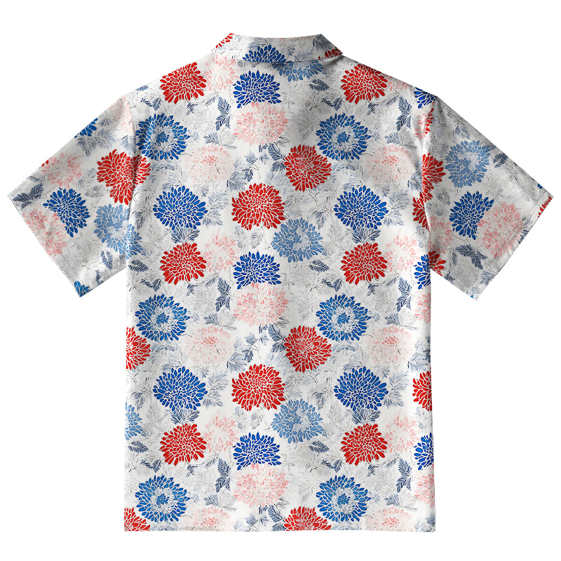 Vibrant Floral Button-up Shirt