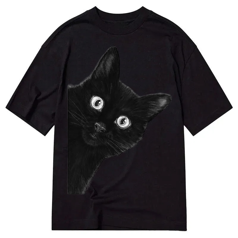 Peep black cat Classic T-Shirt