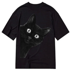 Peep black cat Classic T-Shirt