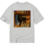 Little Library Cat Classic T-Shirt