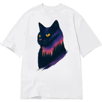 Black Cat Starry Forest Classic T-Shirt