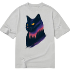 Black Cat Starry Forest Classic T-Shirt