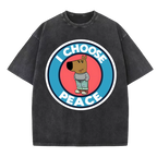 I Choose Peace Washed T-Shirt