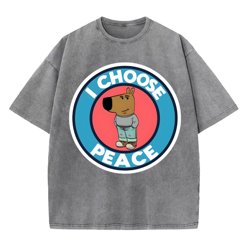 I Choose Peace Washed T-Shirt
