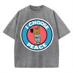 I Choose Peace Washed T-Shirt