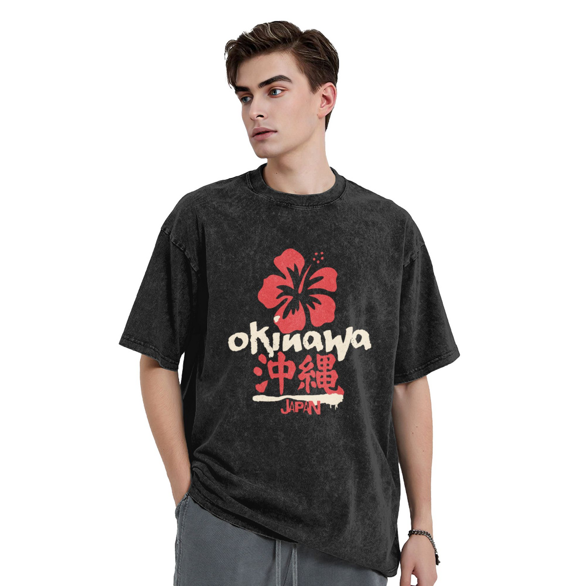 Okinawa JP Washed T-Shirt