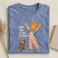 Unisex Funny Sarcastic Printed Cotton Printed T-shirt