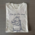 Unisex Classic Funny Mouse Soup Printed Cotton Printed T-shirt