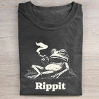 Rippit Frog Vintage Folded Washed T-shirt