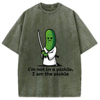 I'm Not In A Pickle Washed T-Shirt