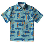 Different Types Of Fish Button-up Shirt
