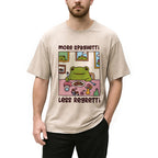 More Spaghetti Less Regretti Frog Washed T-Shirt
