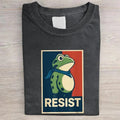 Portland Frog Vintage Washed T-shirt  Art Print T-Shirt