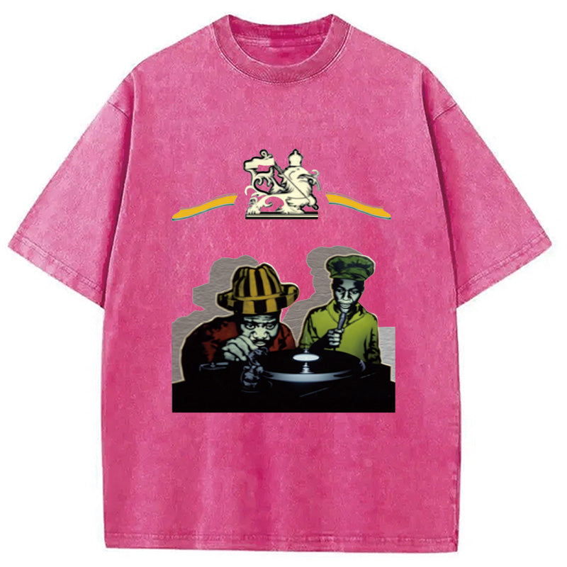 Pull-up Mr Selekta! Washed T-Shirt