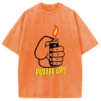 PULLLL UP! Washed T-Shirt