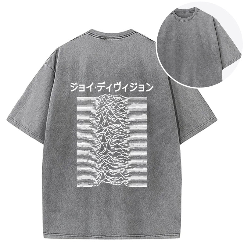 Pleasures Division Japan Ladies Back Washed T-Shirt
