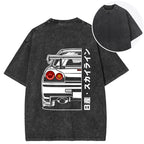 Nissan Skyline GTR R34 Back Washed T-Shirt