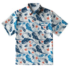 Swimming Fish Button-up Shirt