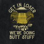 WE ARE DOING BUTT STUFF  Washed T-shirt