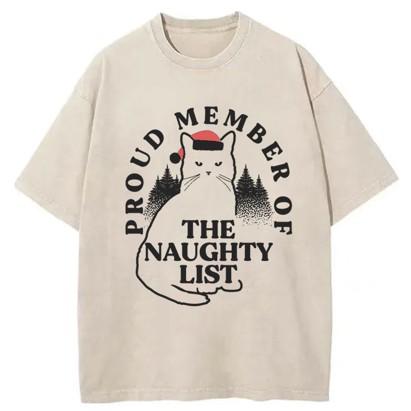 The Naughty List Washed T-Shirt