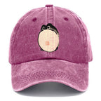 Grumpy Frog Japanese Washed Cap