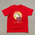 Wool Ball Cat Pattern Unisex Prints T-Shirt