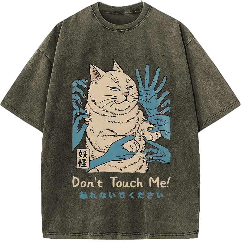 Personal Space Please – Grumpy Cat Vintage Washed T-Shirt