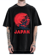 Japan Sakura Vintage Washed T-shirt