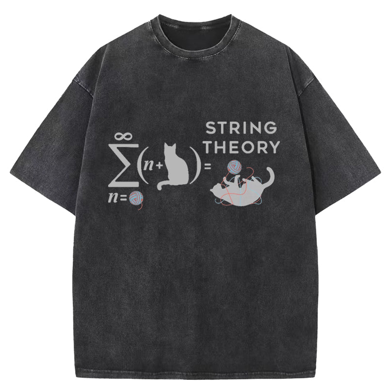 String Theory Washed T-Shirt