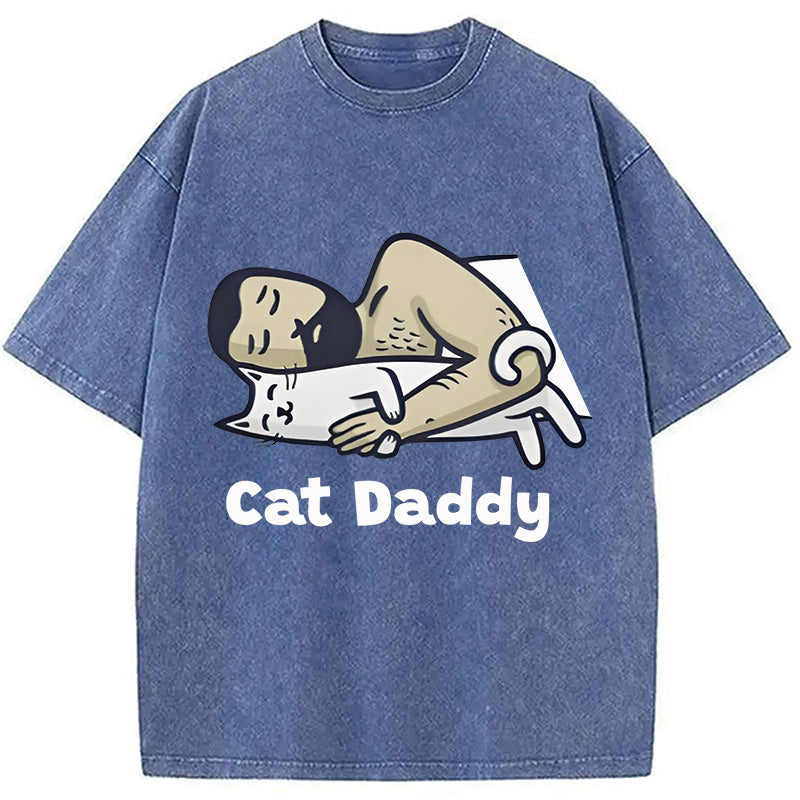 Cat Daddy Washed T-Shirt