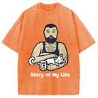 Story of My Life Washed T-Shirt