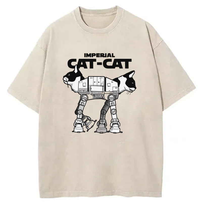 Cat-Cat Washed T-Shirt