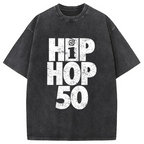 Hip Hop 50 Logo Washed T-Shirt