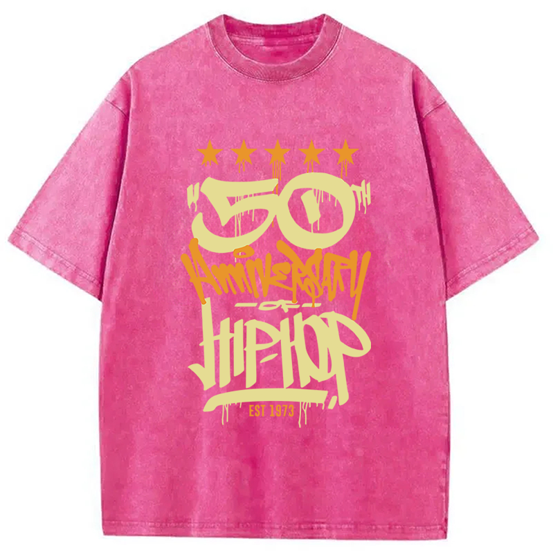 50th Anniversary of Hip-Hop Washed T-Shirt