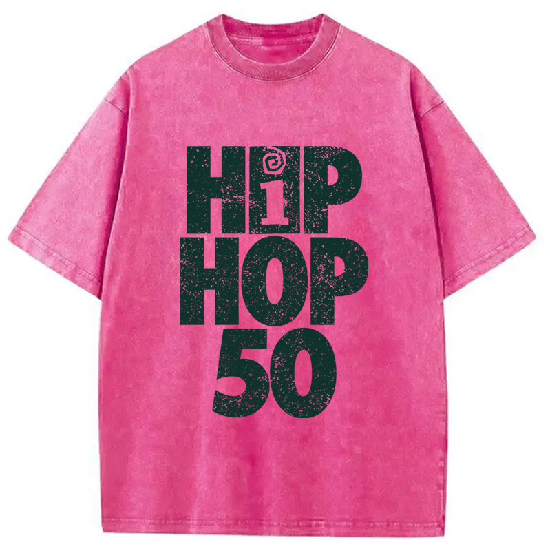 Hip Hop 50 Logo Washed T-Shirt